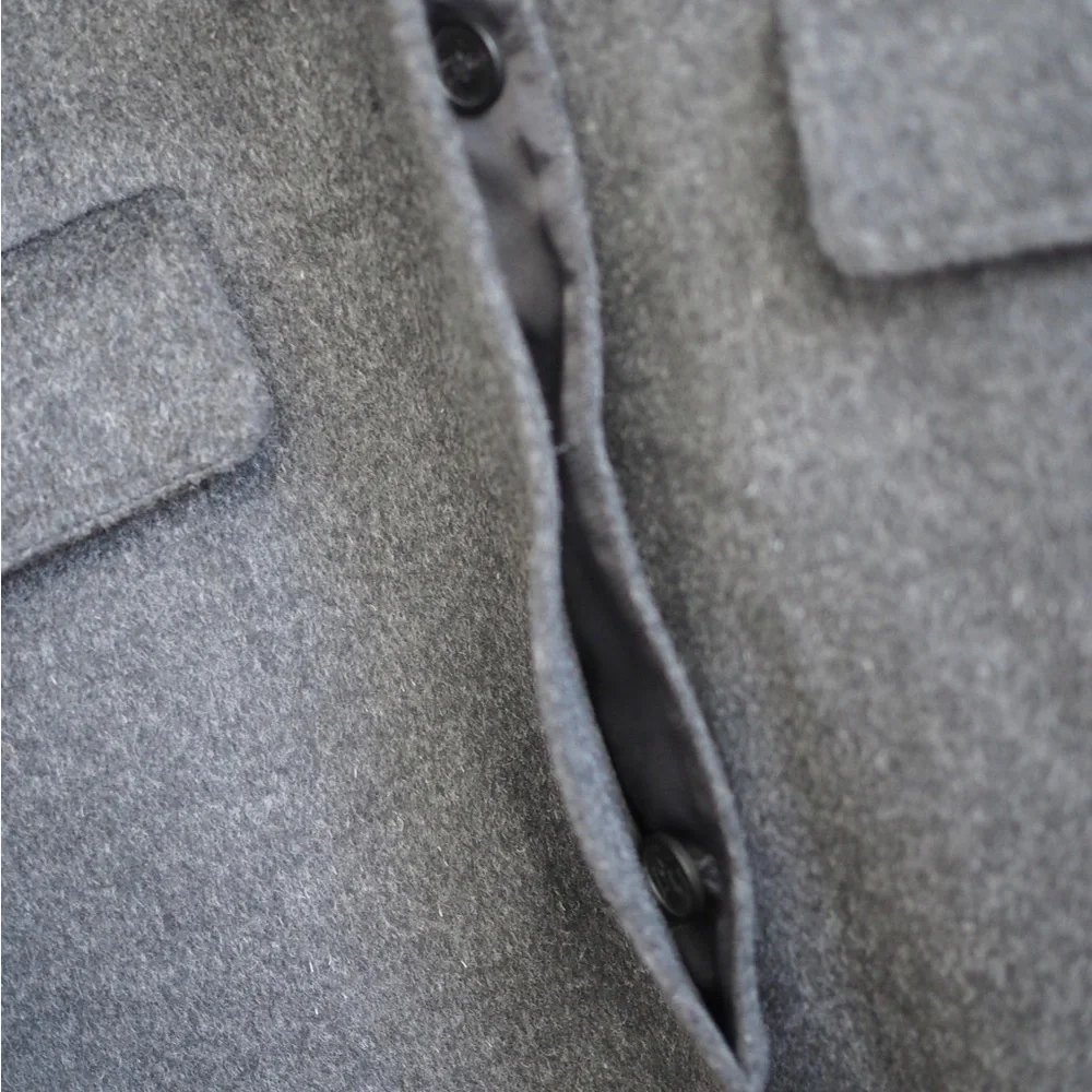 JW Anderson premium wool Uniqlo double face oversized coat - Picture 7 of 12